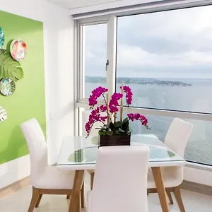 Modern 1br Wifi Breathtaking Oceanviews By Huespedia Apartment